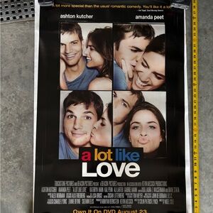 A Lot Like Love Movie Poster - Black